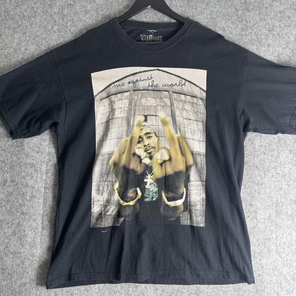 Tupac Other - Tupac Shirt Mens XL Black Me Against The World Rap Hip Hop Graphic Tee 2010